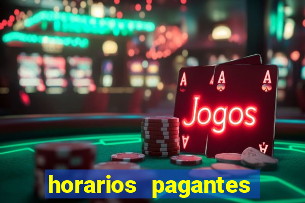 horarios pagantes fortune tiger bet7k